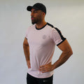 t-shirt rose de sport pour la salle de sport