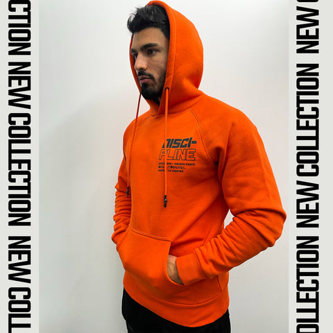 Hoodie Brick Orange Discipline